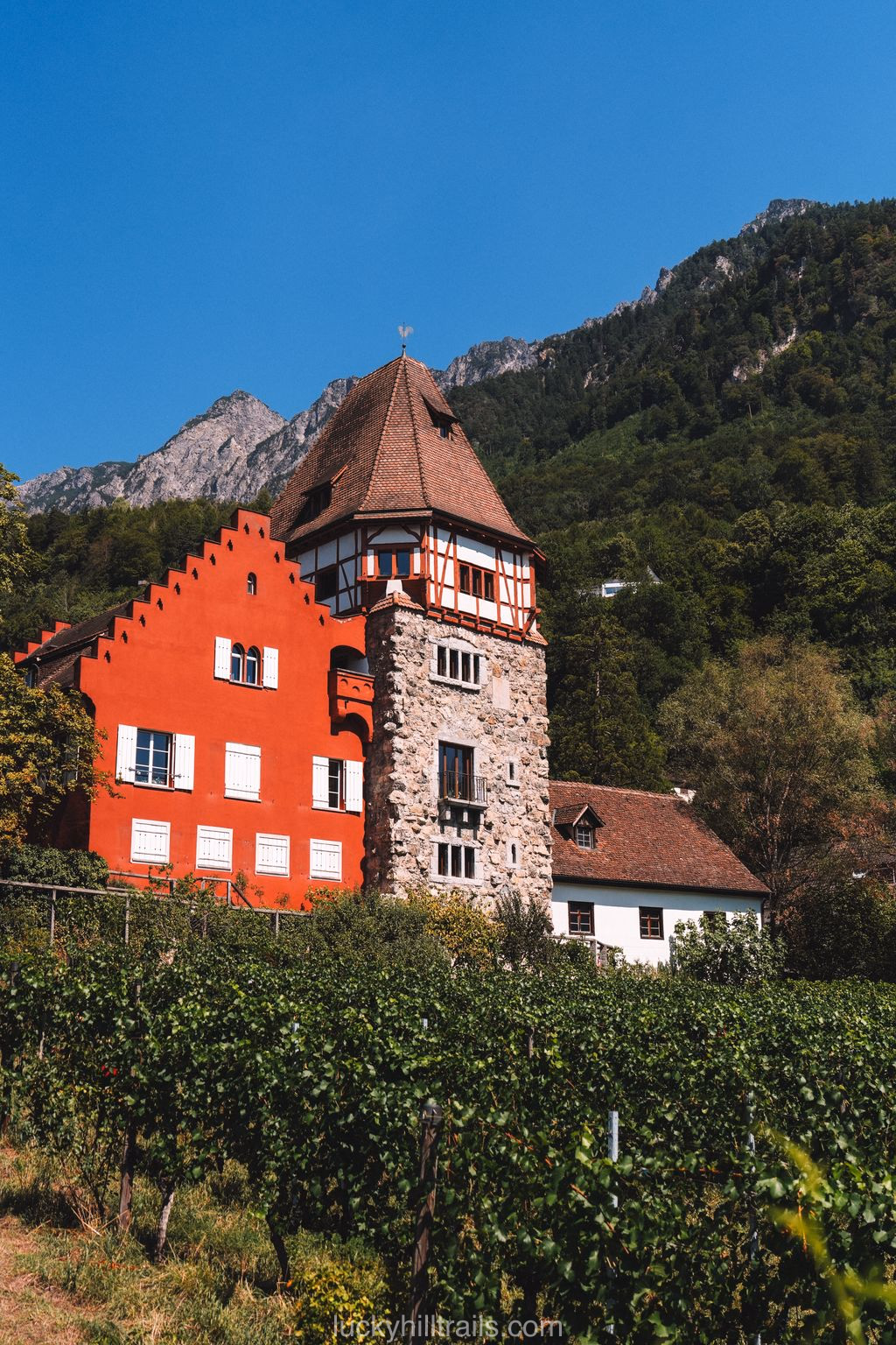 Red House (Rotes Haus) in Vaduz