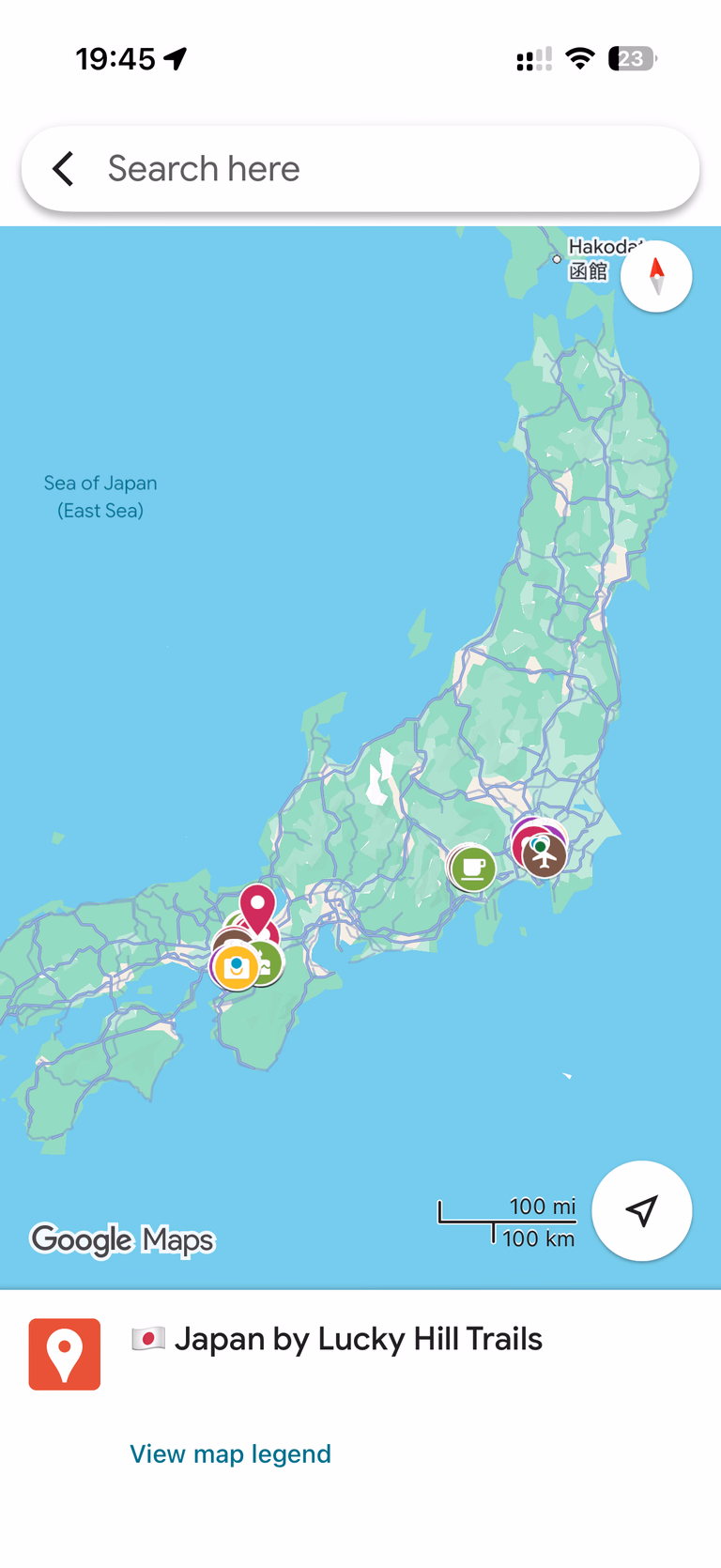 Japan Google Map – 130+ Handpicked Locations (Tokyo, Osaka, Kyoto, Nara & Mount Fuji) – map preview