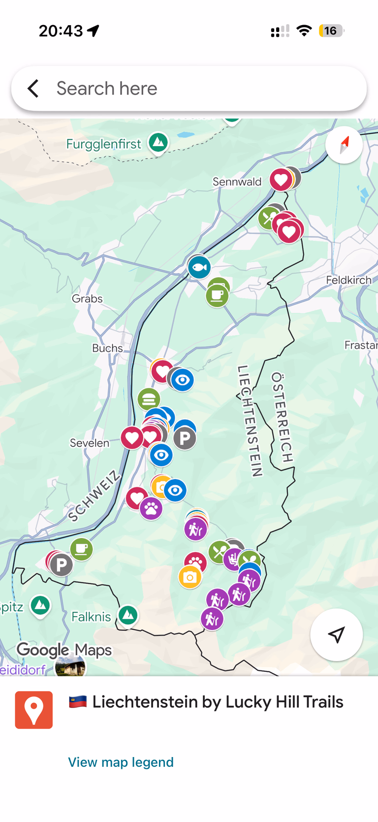 Liechtenstein Google Map – 70+ Handpicked Locations (Vaduz, Malbun, Hiking Trails & Alpine Farms) – map preview