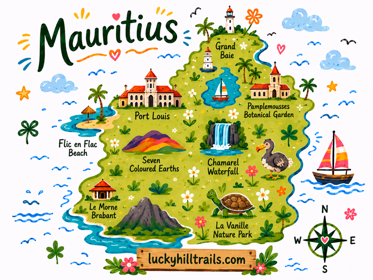 Mauritius Google Map – 50+ Handpicked Locations (Beaches, Viewpoints, Photo Spots)
