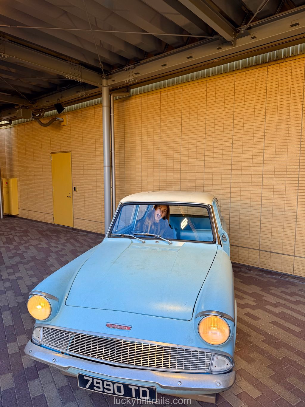 Legendary car from films at Warner Bros. Studio Tour Tokyo